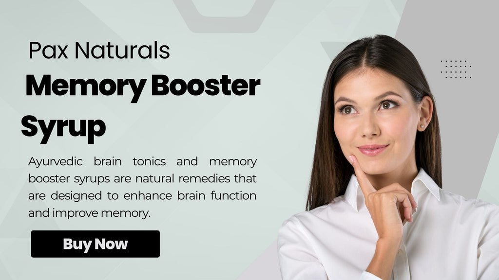 Ayurvedic Brain Tonic And Memory Booster Syrup in 2023
