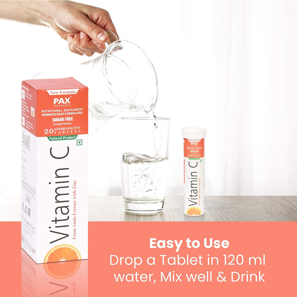 Vitamin C Tablets for Skin