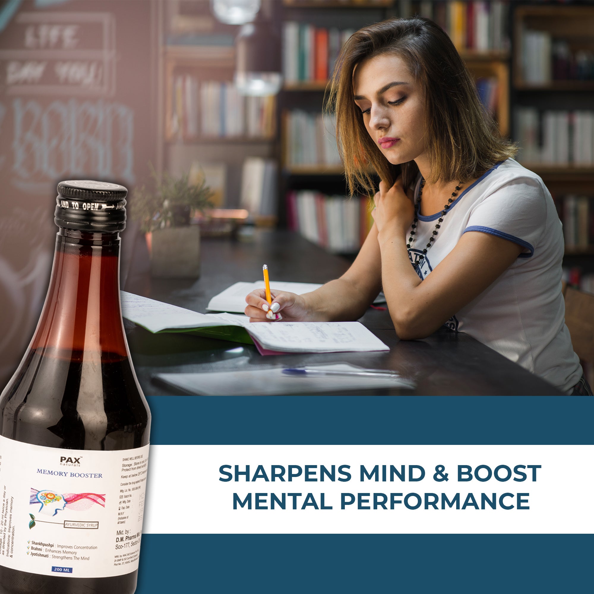 Pax Naturals Memory Booster-200 ML syrup