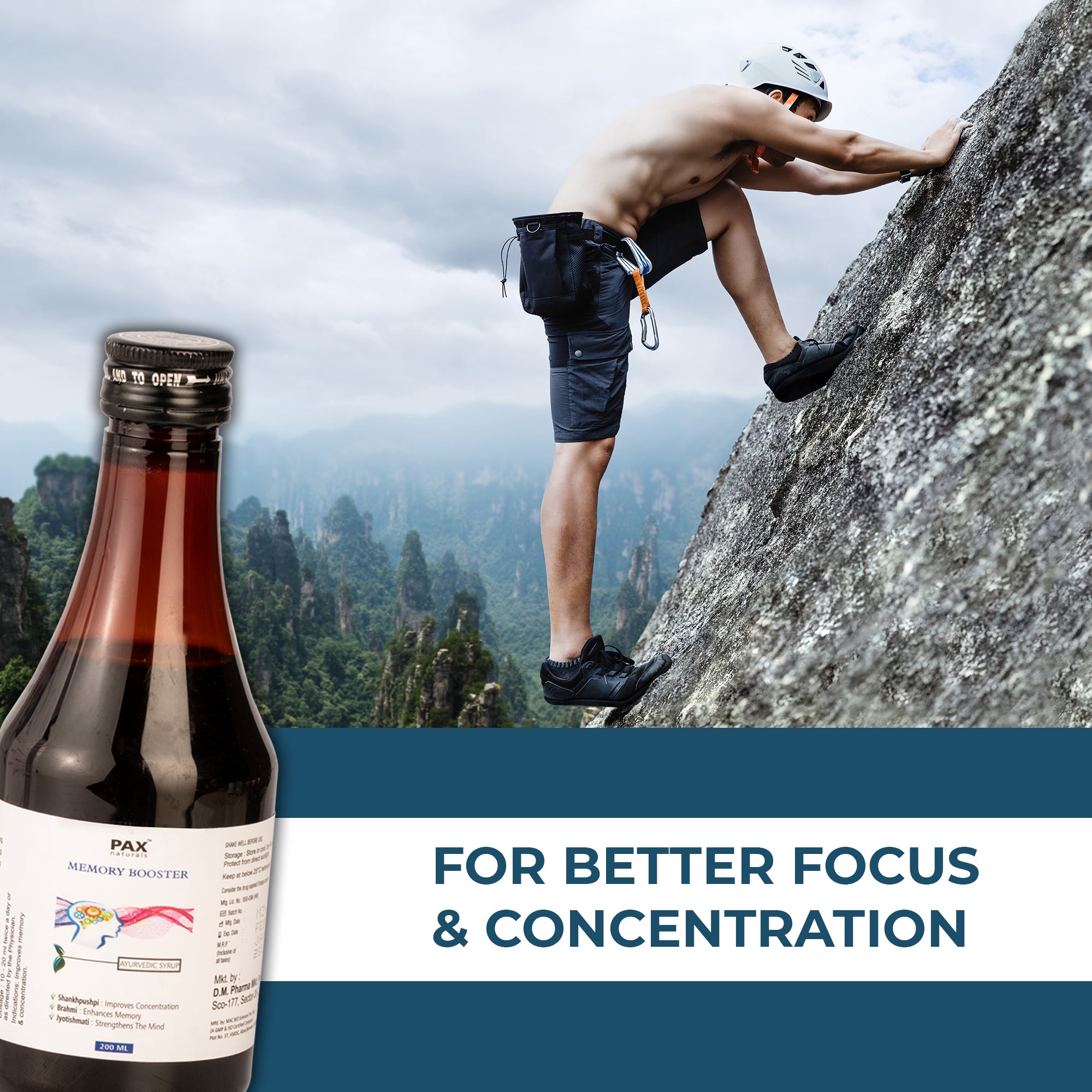 Pax Naturals Memory Booster-200 ML syrup