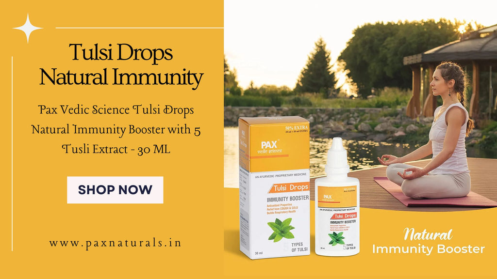 Pax Naturals Tulsi Drops Natural Immunity Booster
