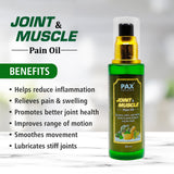 Pax Naturals JOINT & MUSCLE - Pain Oil For RELIEVE JOINT, ARTHRITIS, MUSCULAR & SPORTS INJURY PAIN 50ml