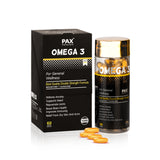 Paxnaturals Omega 3 Fish Oil Capsules for Men & Women, 1000mg