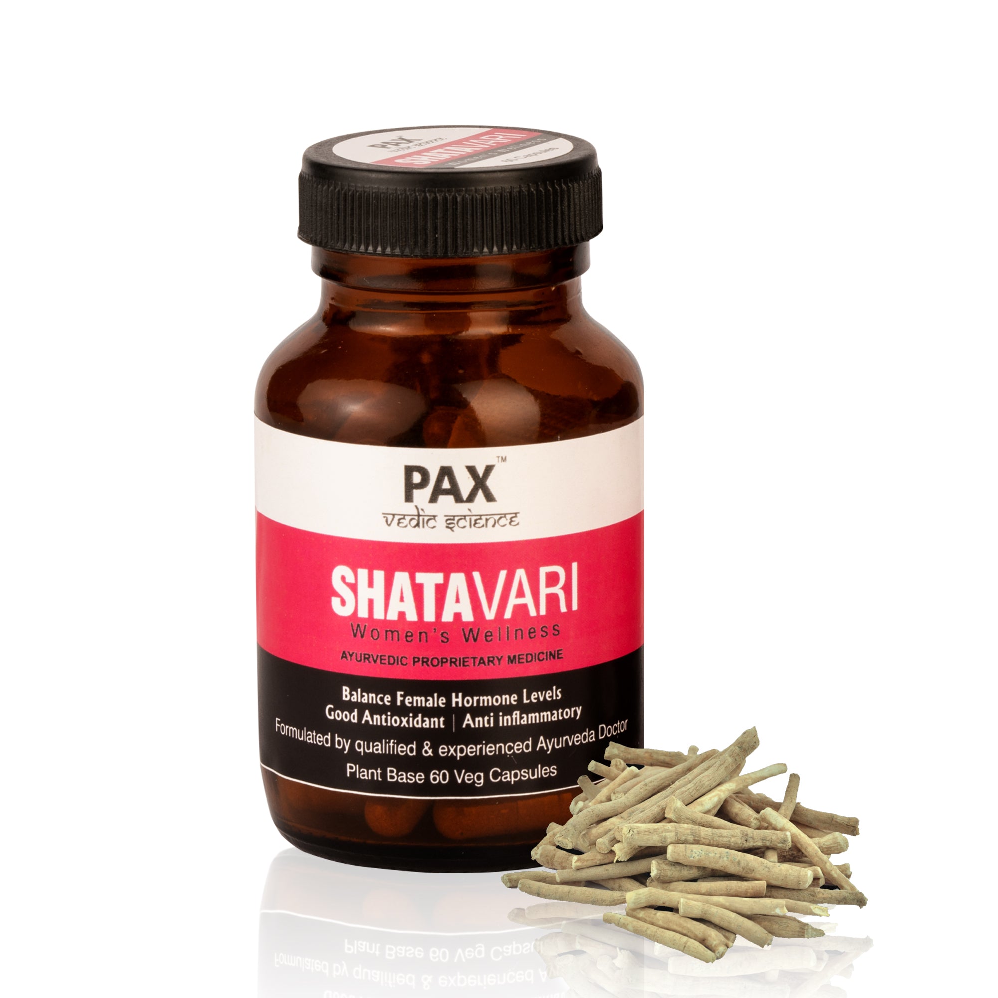 Shatavari-  60 Plant Based veg Capsules