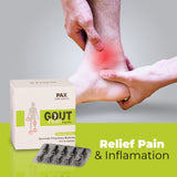 Pax Vedic Science Gout Pearl Flexibility Support Veg Plat Based 100 Capsules