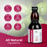 Pax Vedic Science Dashmoolini for Women Health, Syrup Helps in Lecuoorrhoea and Other Female Related Problems 200 ml