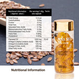 Flaxseed Oil Capsules 1000 MG Strong Formula Omega 3+6+9 Support Health (pack of 1)