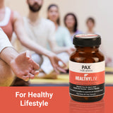 Pax Vedic Science Healthy Liv Capsule for complete Liver Protection, Detoxify Liver and Improve Digestion - 60 capsules