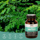 Pax Vedic Science Moringa Capsules 60 Veg capsules -BUY 1 GET 1 FREE (120 Capsules )