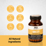 Ginger Plant Based Digestive Wellness veg Capsules, Relief from Cold, Flu and Infection, Improves Digestion - 60 Capsules