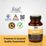 Ginger Plant Based Digestive Wellness veg Capsules, Relief from Cold, Flu and Infection, Improves Digestion - 60 Capsules
