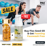 Flax Seed Oil + Foaming Facewash